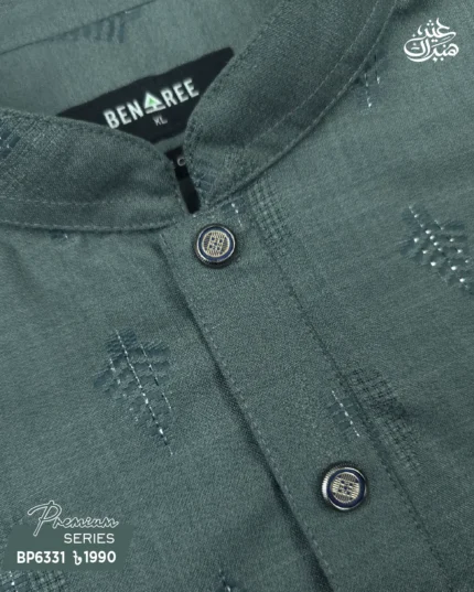 Dark Slate Grey Panjabi - P 6331