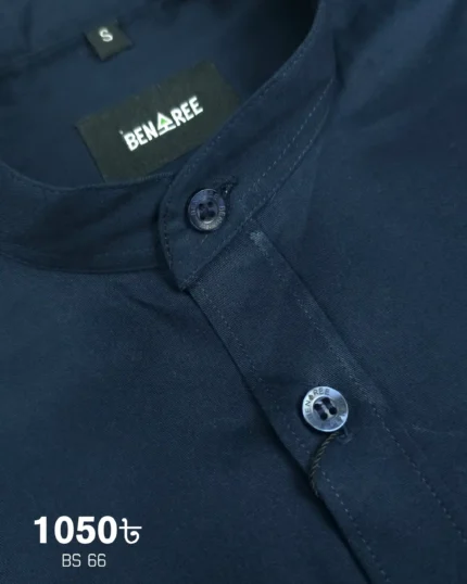 Ban collar shirt  - BS 66